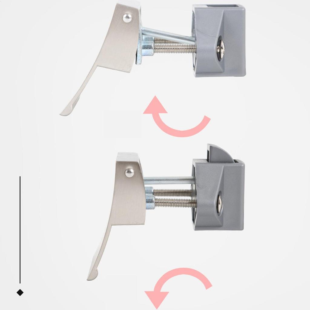 Marine Push Button Latch Kitchen Drawer Lock Keyless Kitchen Cupboard Lock For Yacht Cabinets Marine Furniture RV Use