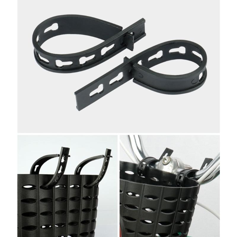 Front Handlebars Basket Waterproofs Childrens Bicycles Basket Plastic Tricycles Basket for School, Outdoor, Cyclings