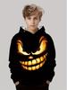 2025 Latest Halloween Series New Pumpkin Head Hoodie 3D Print Autumn Pullover Casual Comfortable Sports Parent-Child Clothing