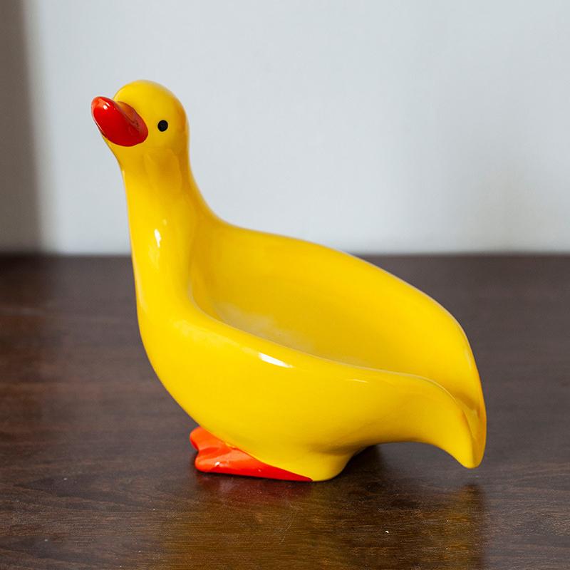 

Мыльница самодренажная, подставка для мыла, креативная подставка в форме милого утенка для душа, ванной комнаты, кухни, ванны, раковины, подставка-кронштейн для ванной комнаты жёлтый