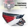 Motorcycle Rear Lower Fender Trim Tail Light Brake Running LED Light For Honda Goldwing Gold Wing GL 1800 GL1800 F6B 2018-2024