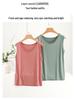 Plus Size Modal Spaghetti Strap Tank Top for Women – Summer Loose Fit, Sleeveless, Slimming Base Layer
