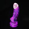 Alien Penis Monster Dragon Spine Anal Plug G-spot Stimulation Liquid Silicone Simulation Penis Male And Female Masturbation Product