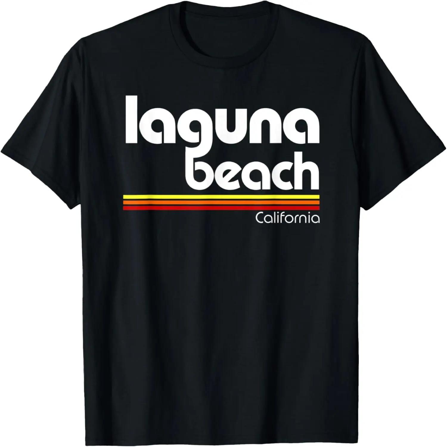 Laguna Beach California Retro T-Shirt S