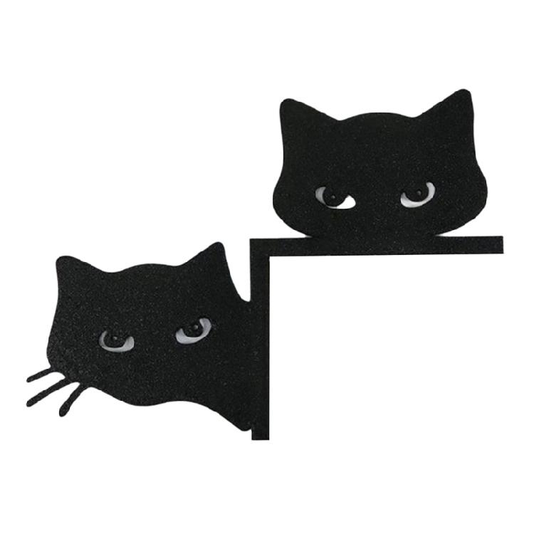 Practical Sturdy Metal Cats Door Ornament Wall Hanging Decoration Accessory for Celebratory and Everyday Setting