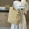 Large Capacity Bag Women's Straw Tote Bag
