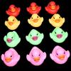 1 Pcs Children Bathing And Playing With Ducks Led Light Ducks Baby Bathroom Parent Child Interaction Bathing And Swimming Toys