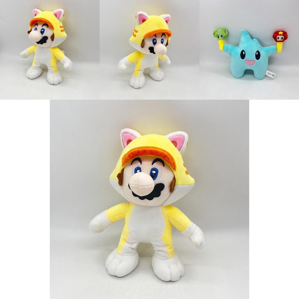 Mario Cat Plush Figure Soft And Squishy Toy Inspired By The Video Game