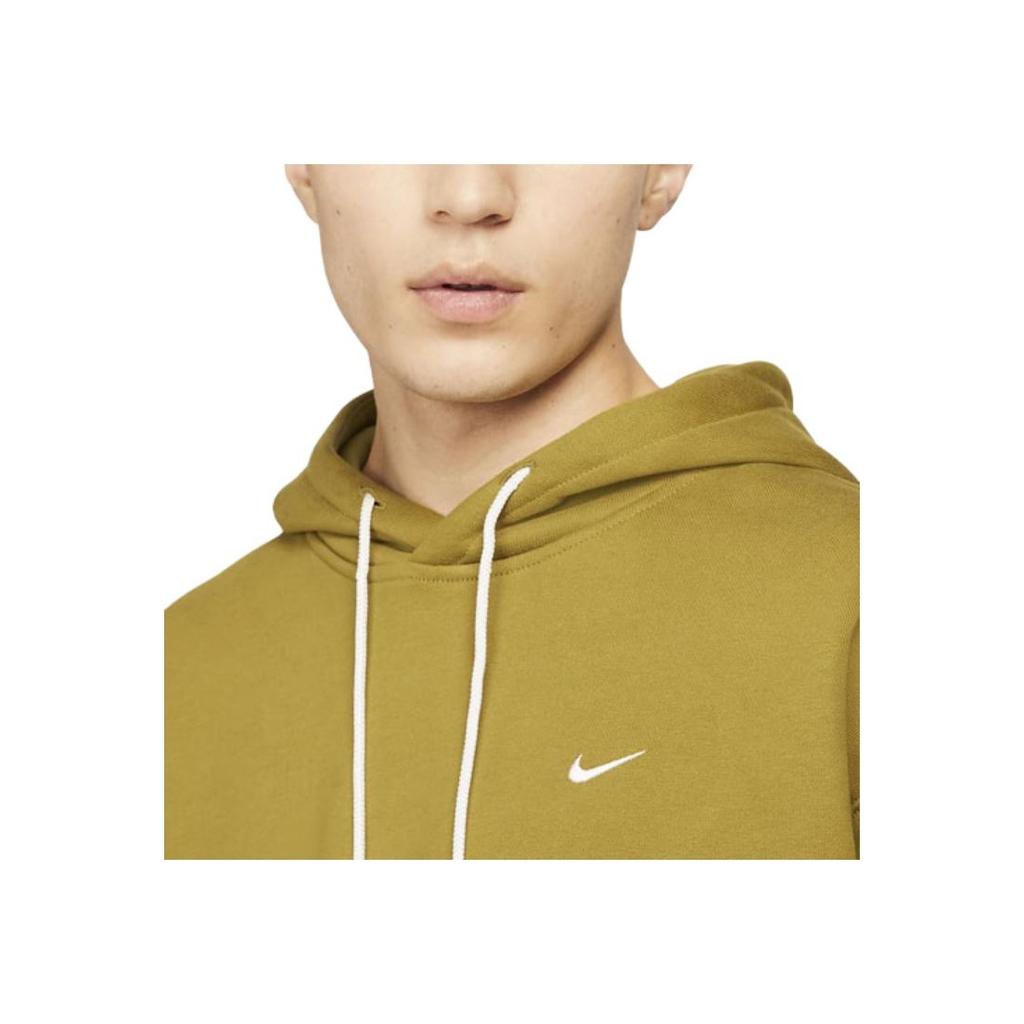 Nike Lab Solo Swoosh Fleece Hoodie (Asia Sizing) Desert Moss Men Streetwear DA0316-318