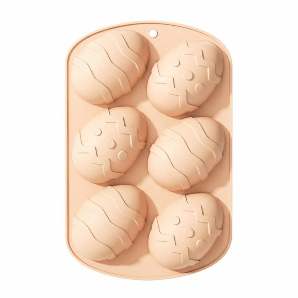 Heat-Resistant Easter Egg Bunny Mold Food Grade Silicone Easter Bunny Design Handmade Soap Mold 3D Design Surprise Design