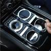 Metal Car Center Console Gear Shift Panel Button Decorative Frame Trim Sticker For Jaguar XF 2008-2015 XJ 2010- Accessories