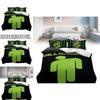 Billie Eilish 3piece Bed Cover And Pillowcase Set With Durable Polyester Fabric
