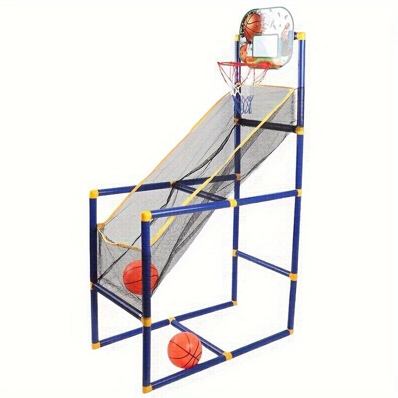 Máquina de tiro de basquete interna Conjunto de jogo de basquete de arcade portátil Conjunto de jogo esportivo Treinamento de basquete
