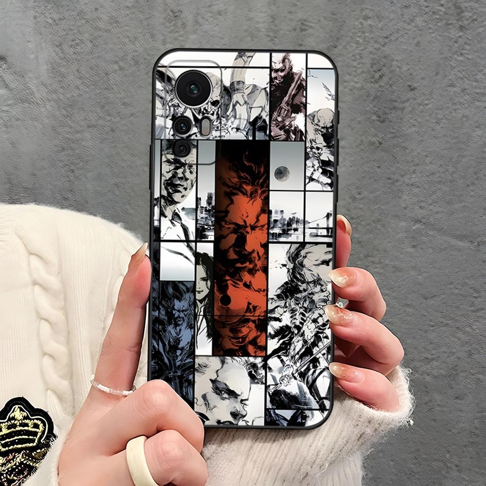 Metal Gear Solid Phone Case For Xiaomi 13 12 11T Lite Ultra Redmi Note 13 12 10 Pro POCO F4 F5 X5 Pro Back Cover
