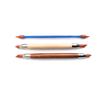 3-Piece Double-Headed Clay Tool Set: Rubber Pen, Polymer Clay, Carving Knife