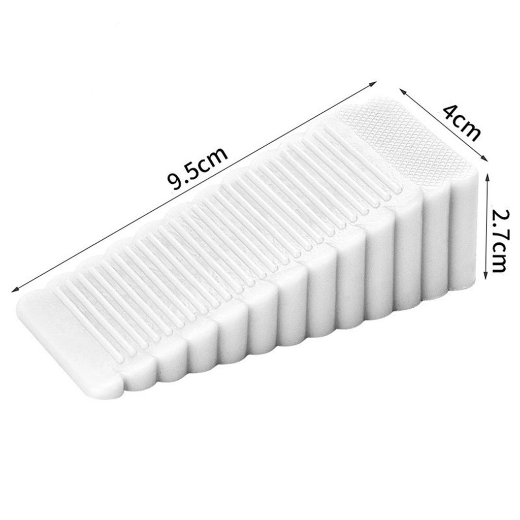 Cute Safety Silicone Door Stop Stoppers Block Wedge Doorstops Door Stopper Home Office Door Rear Retainer Anti-collision Stop