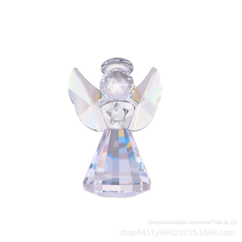 Crystal Angel Ornament - Creative Gift for Birthdays and Weddings