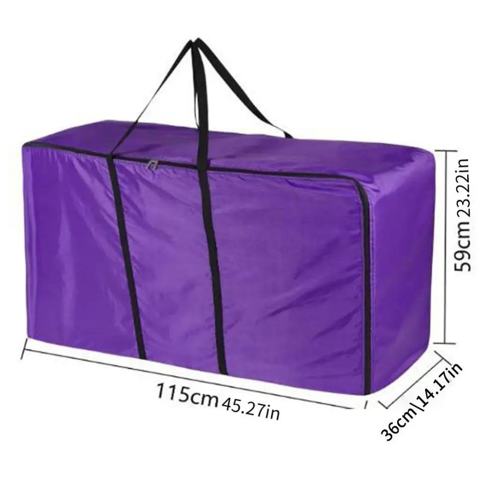 Extra Large Horse Hay Storage Bag Waterproof Livestock Feeding Sack Heavy Duty Hay Bale Carrier Essential фиолетовый