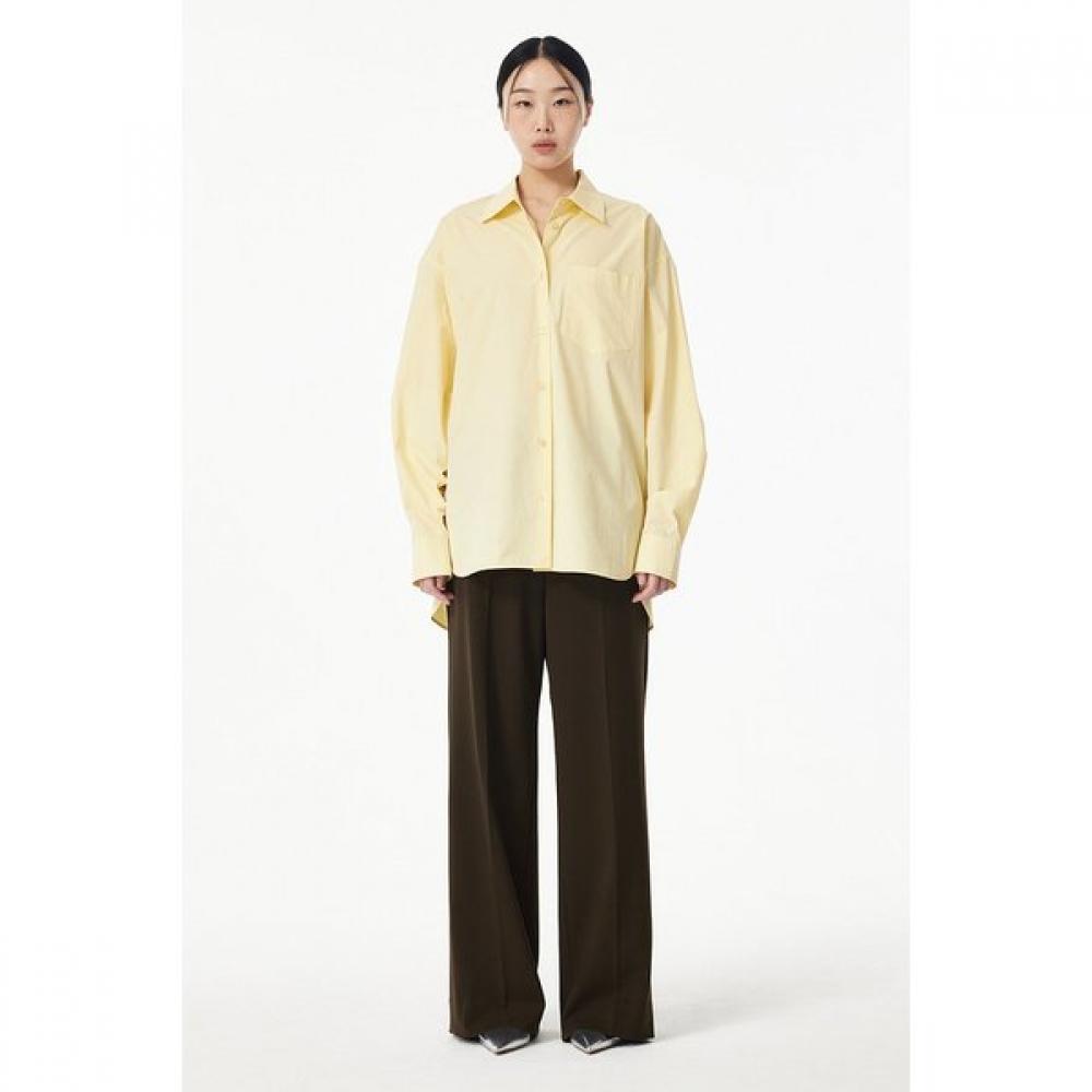 Studio Tomboy Oversized Shirt With Back Button Detail 9105121101ar 