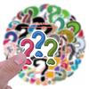 60 Question Mark Graffiti Stickers Decorate Car Laptop Handbook Stickers