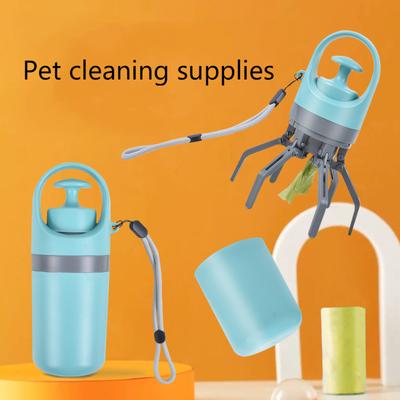 Pet Toilet Picker Walking Dog Portable Excrement Shovel Picker Excrement Garbage Bag Dispenser Dog Accessories