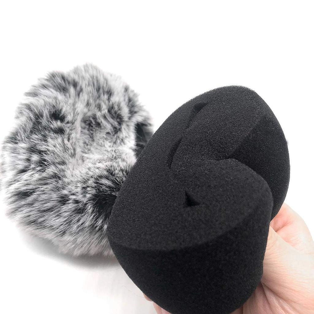 QHRICE H5 H6 Windscreen Microphone Wind Muff H5 H6 Foam Windscreen Outdoor Pop Windshield Muff Cover for Zoom H5 H6 Portable Handy Recorder Foam 2 +