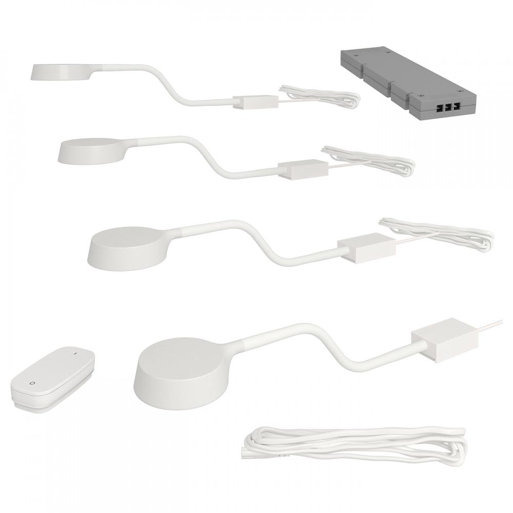 

IKEA YTBERG Whitbury TR DFRI комплект освещения тродфри белый