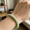 Imitation Jade Bamboo Shape Beaded Bracelets For Women Healing Jewelry With Elastic Cord
