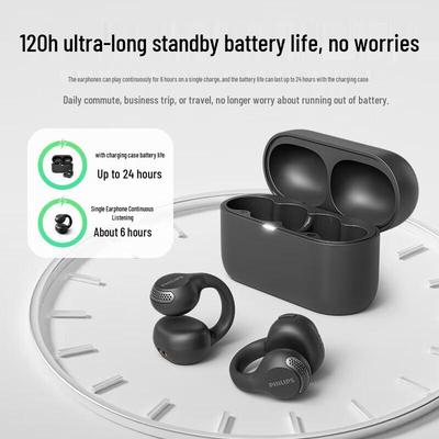 Philips TAQ2000 Wireless Bluetooth Ear-Clip Sport Earbuds