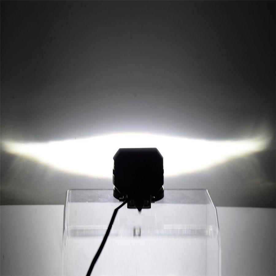 1x 3" 12V 24V 6500K 20W LED Light Bar Offroad Car Boat Led Work Light Spot Light