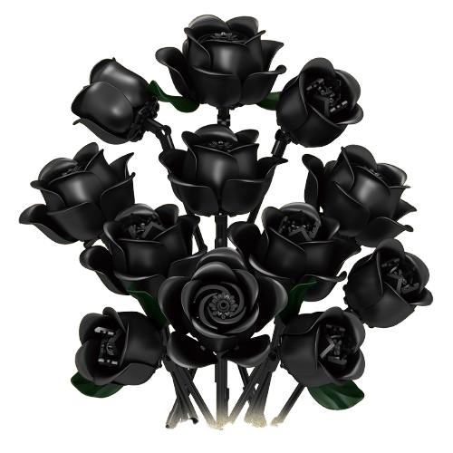 High-Quality Black High-Quality Rose High-Quality Bundle High-Quality Building High-Quality Blocks Play sets Construction set High-Quality Flowers bagged