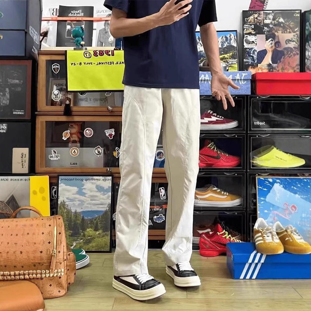 

Новый американский стиль Кривая заряда Хаки Повседневные брюки Прямые Мужские Летние Уличные Для путешествий Пешего туризма Пеших прогулок Брюки 4XL