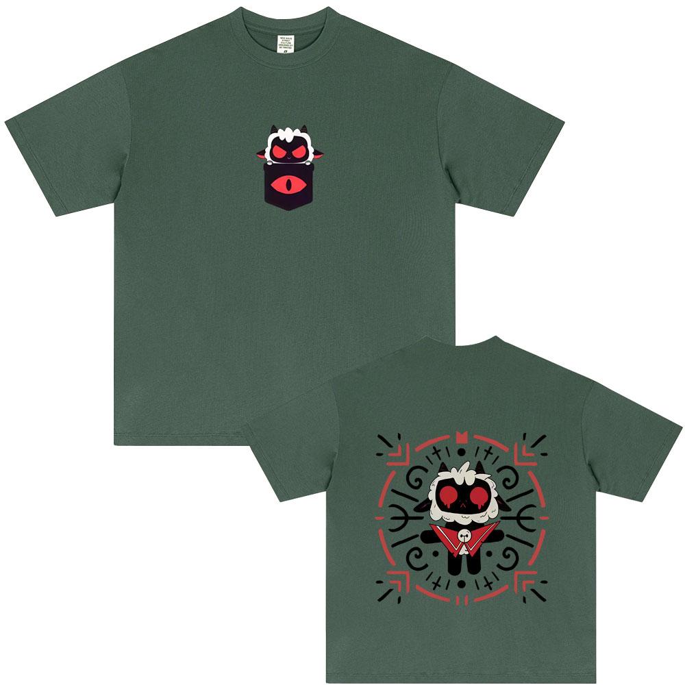 

Game Cult of The Lamb Print T Shirts Unisex Women High Quality Soft Cotton Tshirt Unisex Cute Funny Oversized Short Sleeve Tshirt 4XL