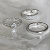 Ring Unique Copper Set For Women Stylish Adjustable 2023 Geometric Fashion Finger