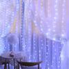 Christmas Lights LED Fairy String Curtain Lights 8 Mode Remote USB Festoon Christmas Decor For Home Holiday  Year Lamp