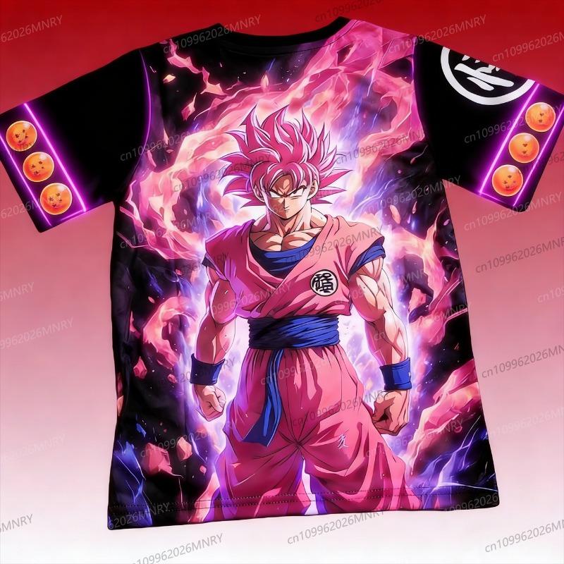 Hot Japanese Anime Dragon Ball Z Tshirt Special Edition Men Football Jersey