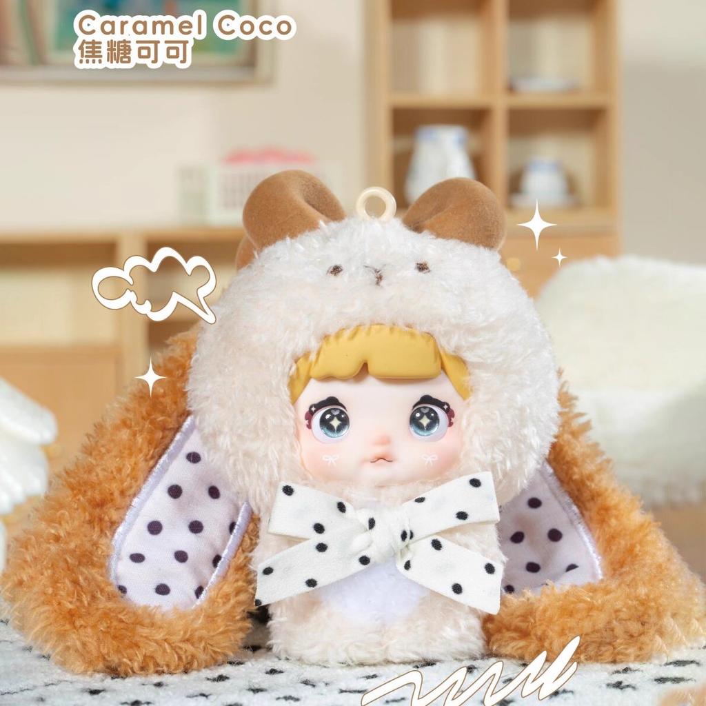 Authentic Nommi Sweet Heart Rabbit Plush Doll Toy Trendy Blind Box Surprise Soft Stuffed Animal Ornament Mystery Gift For Girls
