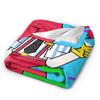 Kasane Teto Character Plush Blanket Students  Flannel Throw Blanket For Couch Chair Super Soft Design Quality Bedspread