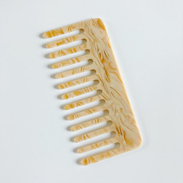 Antistatische Massage-Haarkämme, koreanische Mode, Acetat, bunt, Friseurkamm, Haarbürste für Frauen und Mädchen, Haar-Styling-Werkzeug