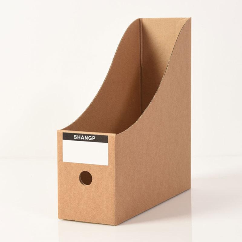 Desktop File and Book Organizer Box