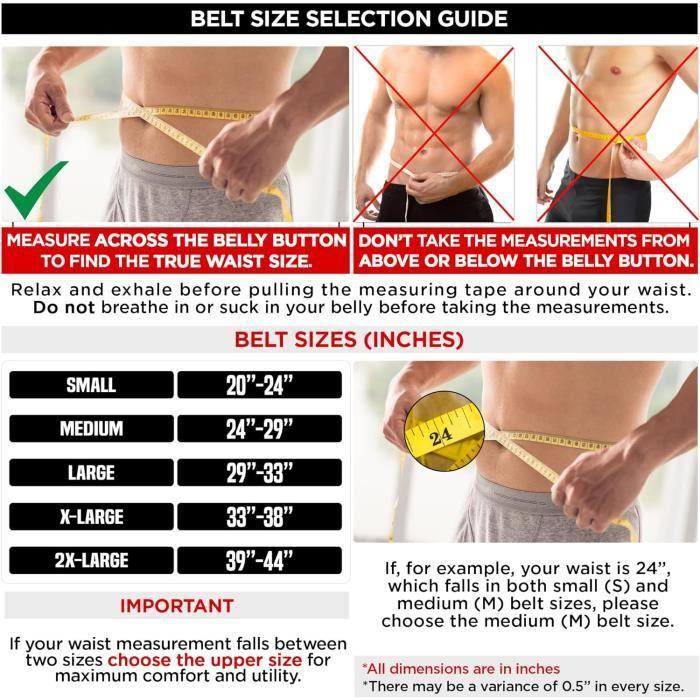 Ceinture De Musculation - RDX - Cuir De Vachette - 10 Trous Réglables - Support Lombaire - Durabilité