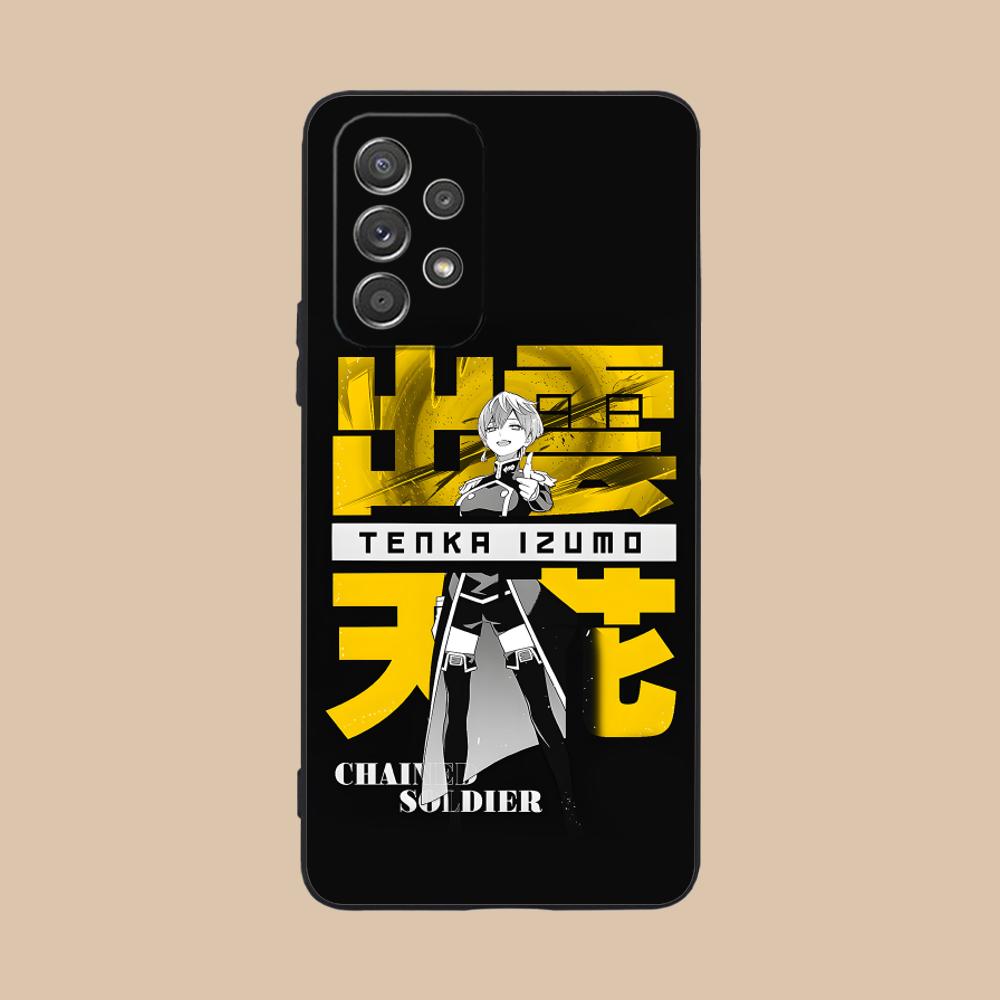 

Mato seihei no slave Tenka Izumo Matte Mobile Phone Case for Samsung Galaxy M55 54 42 35 34 33 32 23 22 15 14 13 12 F55 5G Galaxy M55