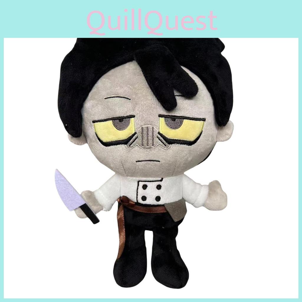 Vince Dead Plate Plush Toy Adorable Figure Soft Crystal Velvet Material 25cm