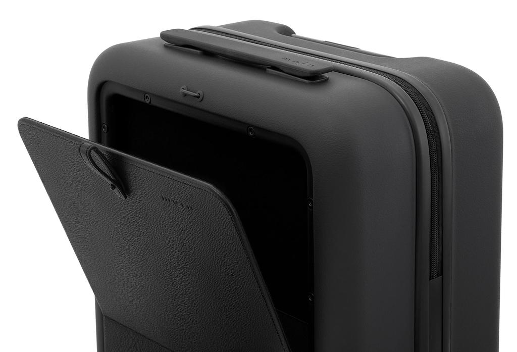 Walizka Pokrowiec Zamek TSA Typ Zamka Błyskawicznego 33L Kieszeń na PC Obsydian [Morun] Mały+ Bagaż Podręczny