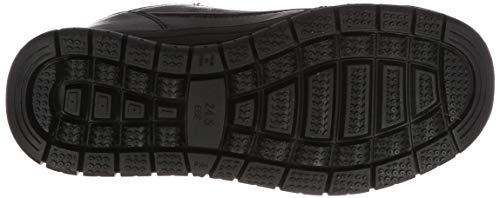 Fukuyama Rubber WA02 Men's Safety Shoes, Black, Size 24.5