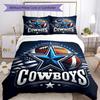 Dallas Bedding Set Breathable Duvet Cover with Pillowcases Decorative Bed Linen for Bedroom Home Decoration Birthday Gift
