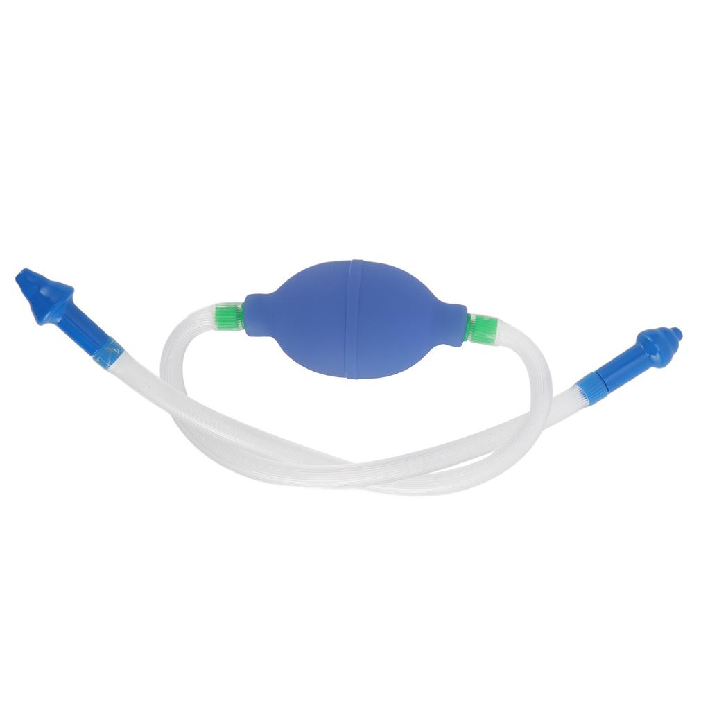 Enema Syringe Ball Type Blue Plastic Enema Kit for Hygiene Constipation and Bowel Cleansing