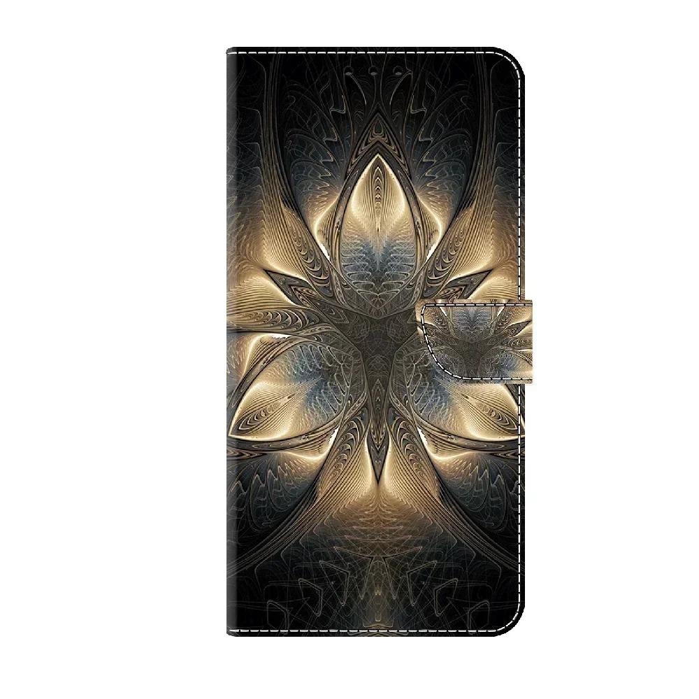 Magnetic Leather Funda For Samsung Galaxy S24 Ultra S23 Plus S22 S21 S20 FE Butterfly Flower Painted Card Slots Flip Phone Cover