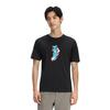 Jordan T Shirts Men's Black Crew Neck Moderate Straight Fit FN5349-010