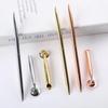 Cross-Border Metallic Ballpoint Desk Pen for Hotel and Bank Front Desk Check-In, Promotional Gift.